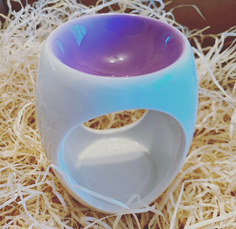 Purple wax burner