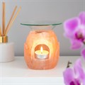 Load image into Gallery viewer, Lotus Flower Himalayan salt wax burners
